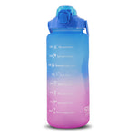 SVP Sports - Bouteille d'eau d'hydratation de 64 oz (64OZ-BLUPUR) 