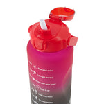 SVP Sports - Bouteille d'eau d'hydratation de 64 oz (64OZ-REDGRY) 