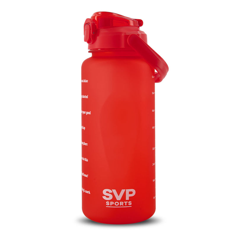 SVP Sports - Bouteille d'eau d'hydratation de 64 oz (64 OZ-ROUGE) 