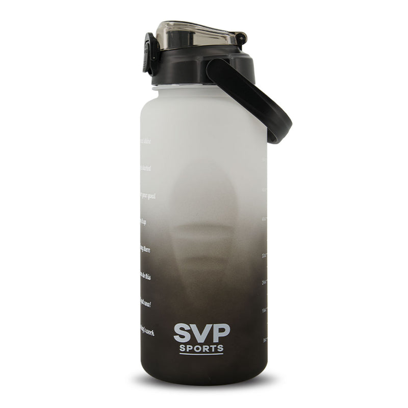 SVP Sports - Bouteille d'eau d'hydratation de 64 oz (64OZ-WHTBLK) 