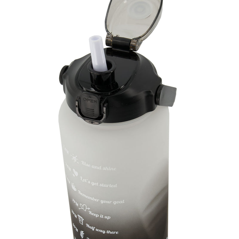 SVP Sports - Bouteille d'eau d'hydratation de 64 oz (64OZ-WHTBLK) 