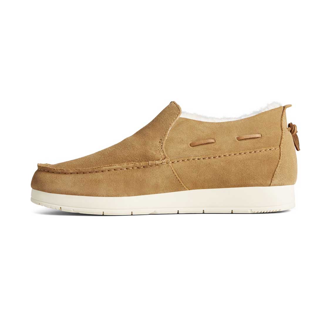 Sperry suede slip deals on