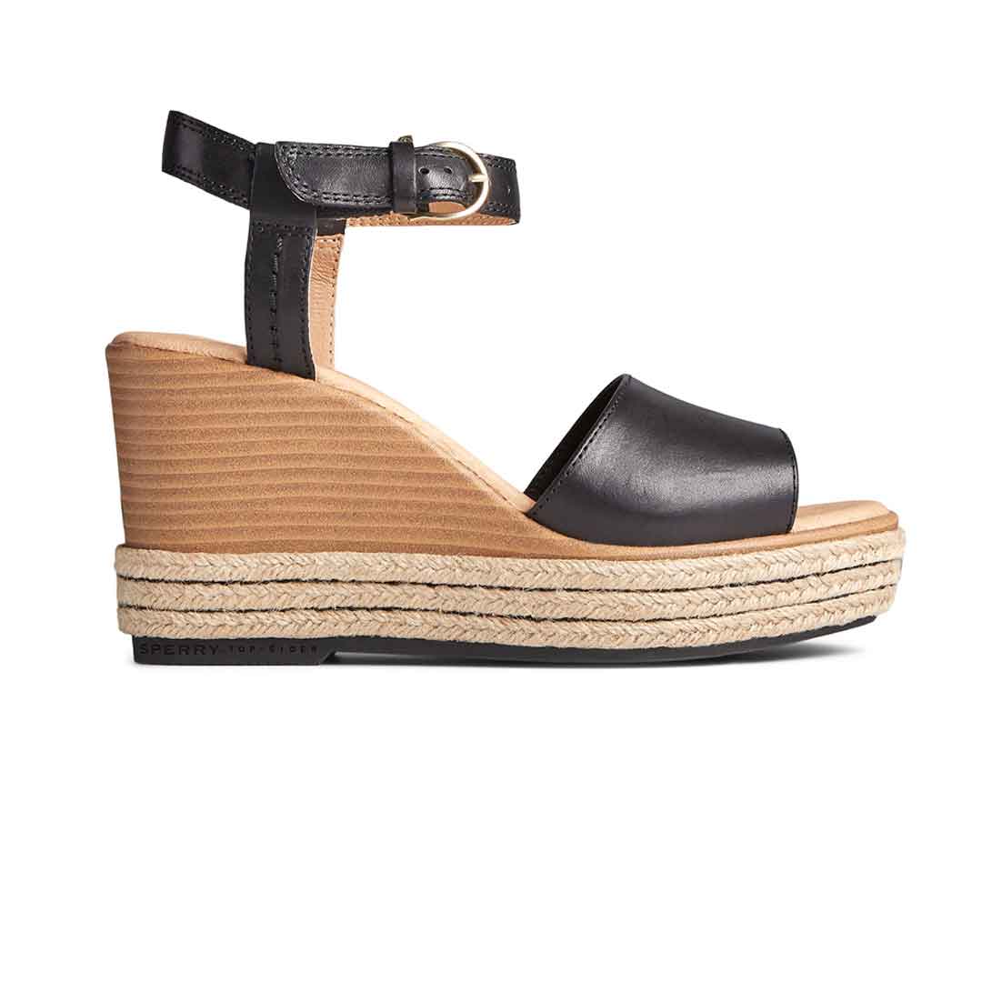 Sperry Women s Fairwater Plushwave Wedge Sandals STS86109 SVP Sports