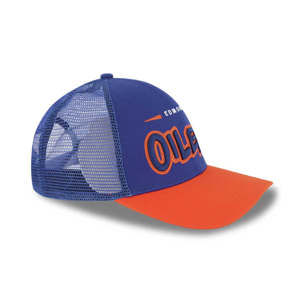 Casquette de camionneur graffiti des Oilers d'Edmonton (LH410989 EDO)