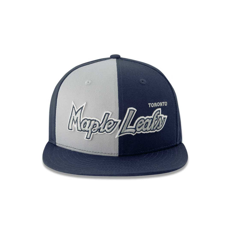 Casquette à visière plate Snapback des Maple Leafs de Toronto (LS410686 TML)