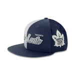 Casquette à visière plate Snapback des Maple Leafs de Toronto (LS410686 TML)