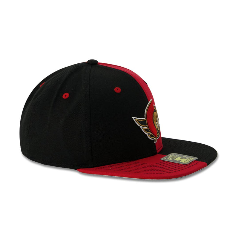 Starter - Ottawa Senators Pin Wheel Snapback Hat (LH410982 OTS)