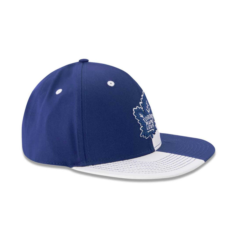 Starter - Toronto Maple Leafs Pin Wheel Snapback Hat (LH410982 TML)