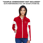 Team365 - Women's Elite Performance Full Zip Jacket (TT34W 30)