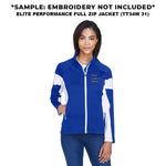 Team365 - Women's Elite Performance Full Zip Jacket (TT34W 31)