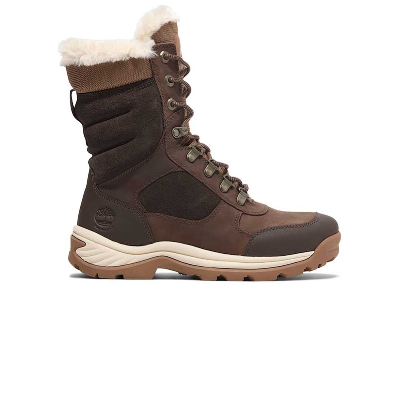 Timberland - Bottes hautes à lacets blanches Ledge pour femme (0A2KSG)