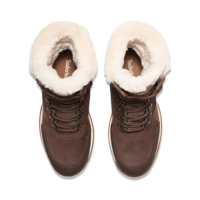 Timberland - Bottes hautes à lacets blanches Ledge pour femme (0A2KSG)