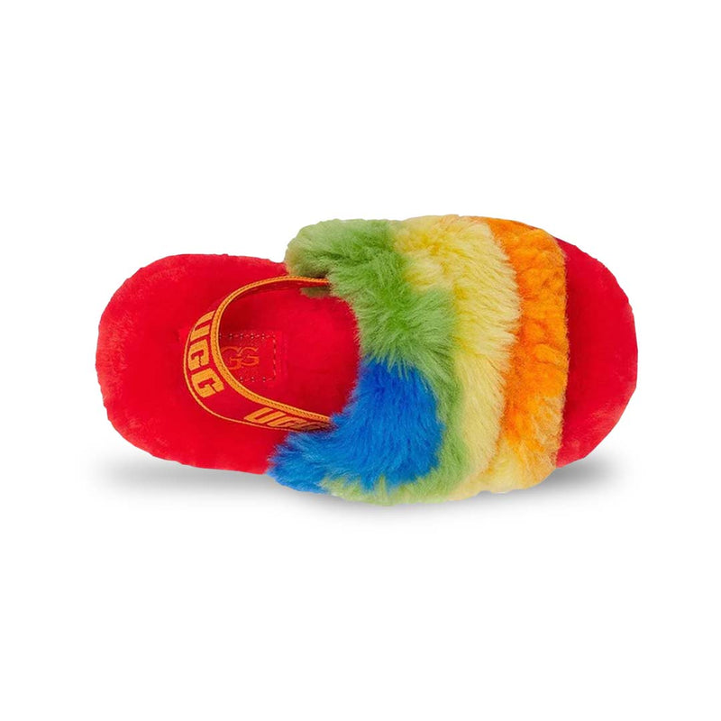 UGG® - Kids' (Infant) Fluff Yeah Cali Collage Slippers (1119841I-RSTR)