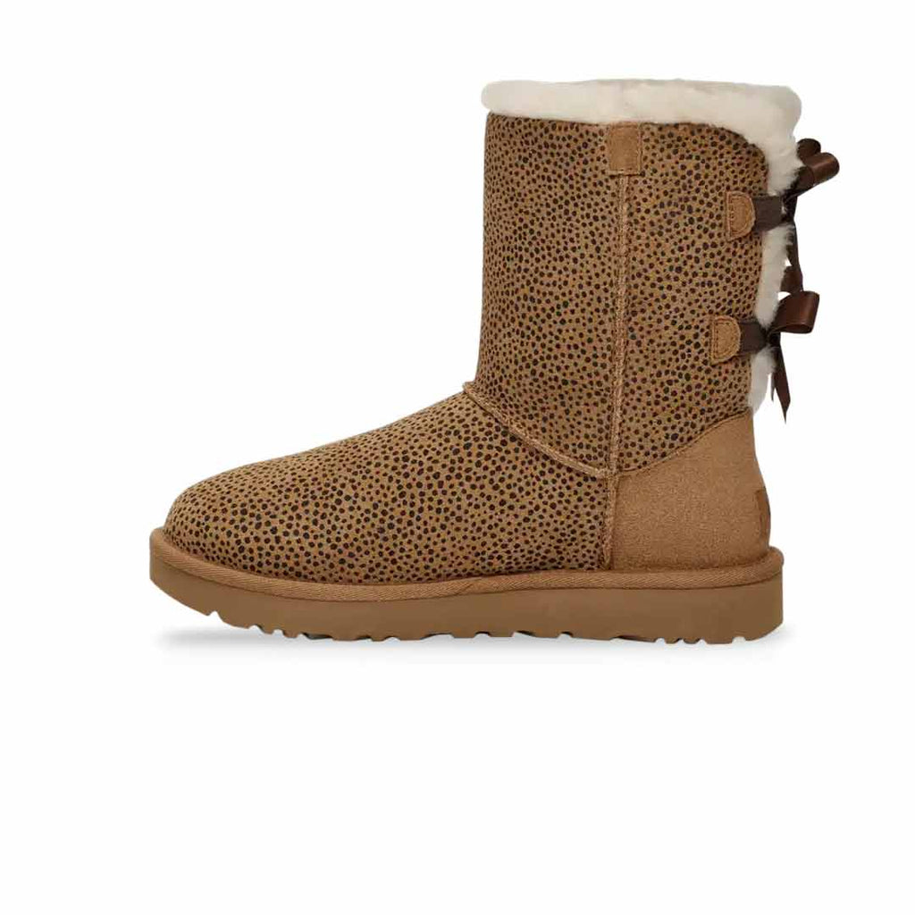 UGG® - Women's Bailey Bow Micro Cheetah Boots (1153525-CHE)