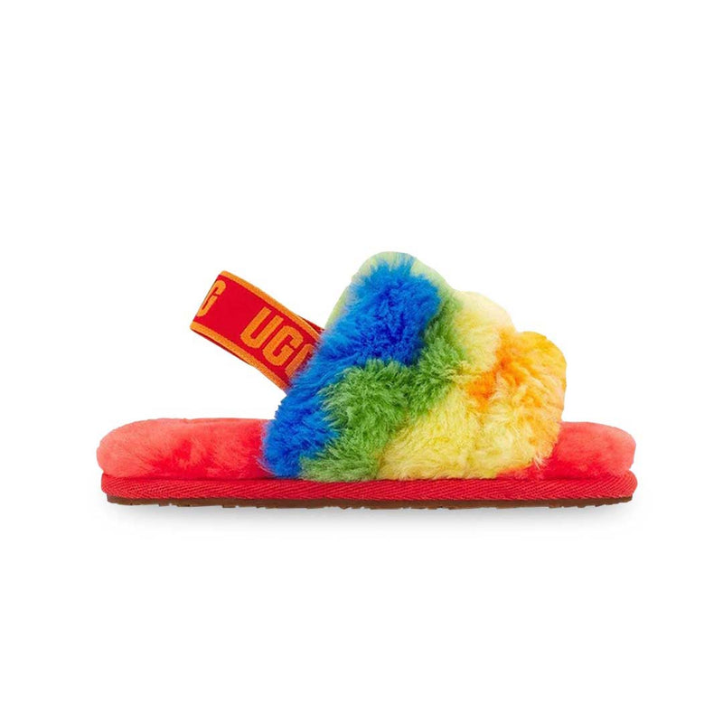 UGG® - Kids' (Infant) Fluff Yeah Cali Collage Slippers (1119841I-RSTR)