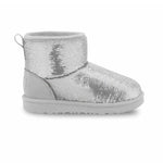 UGG® - Kids' (Preschool & Junior) Classic Mini Mirror Ball Boots (1143708K-SLVR)