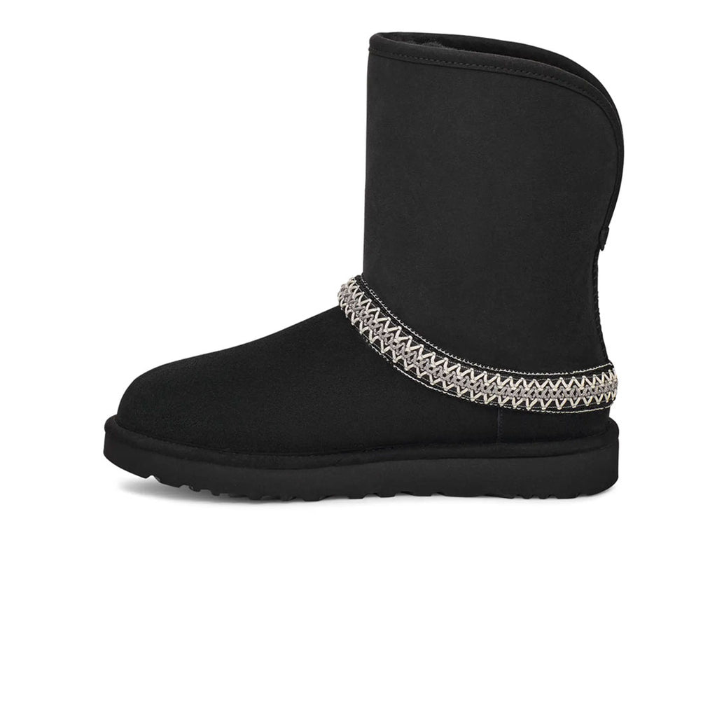 UGG® - Women's Classic Short Crescent Boots (1161770-BLK)