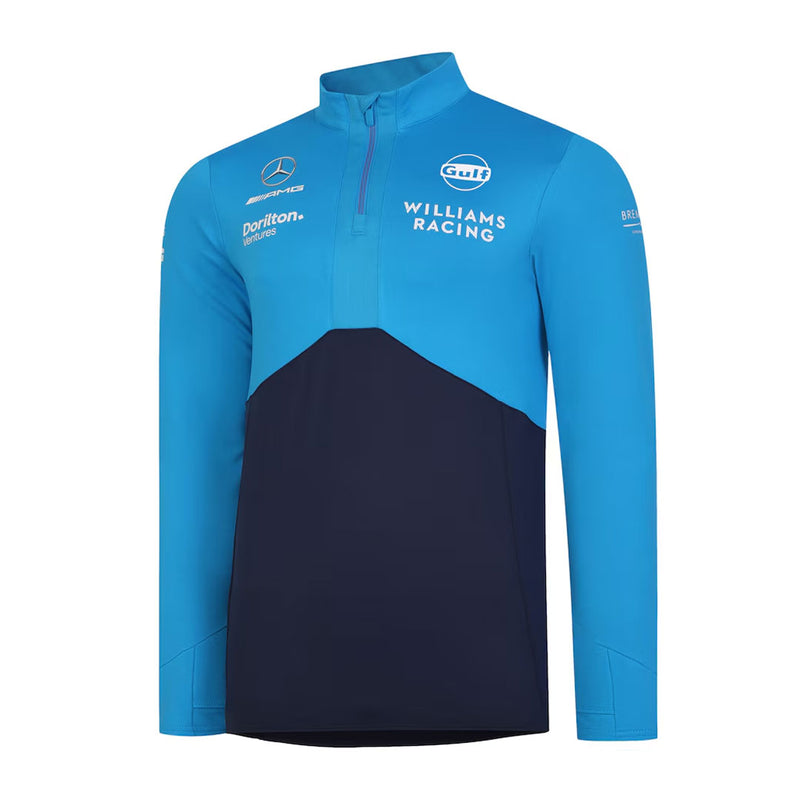 Umbro - Haut à couche intermédiaire Williams Racing 2023 Team pour hommes (HUUM199192U LE5)