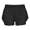 Umbro - Short superposé en damier pour femme (HUUL1UBF4 UGQ)