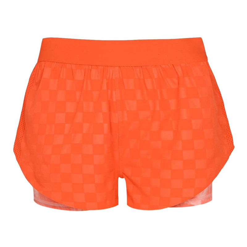 Umbro - Short superposé en damier pour femme (HUUL1UBF4 UK8)