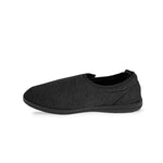 United Supply Co - Men's Plain Velcro Slippers (SMF4931BUS BLK)