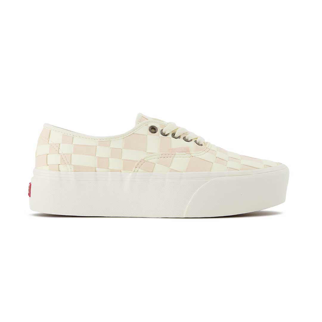 Fashion vans blanche a carreaux