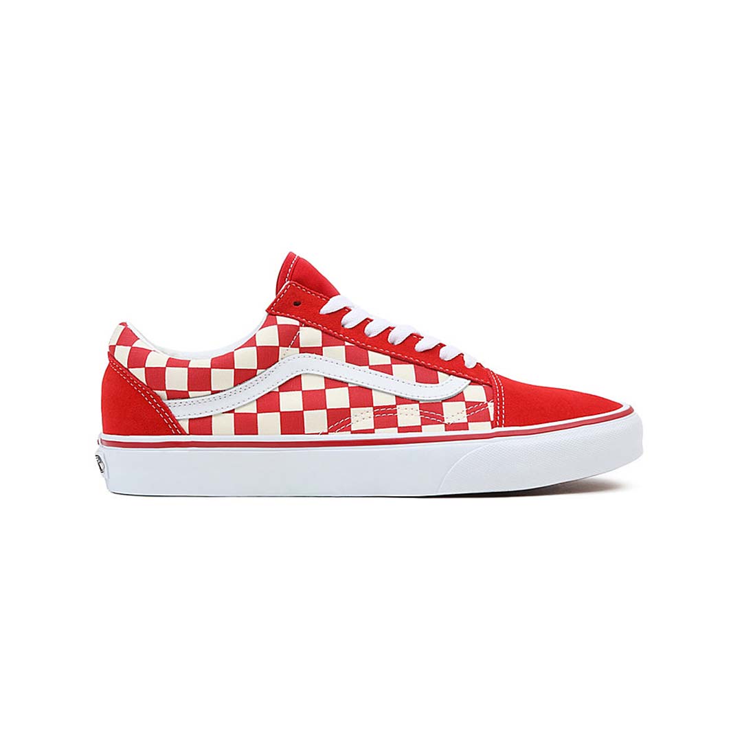 Vans Old Skool Checkerboard Racing Red