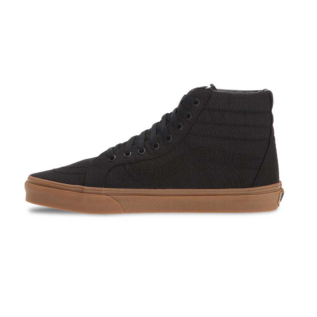 High top vans black and brown best sale