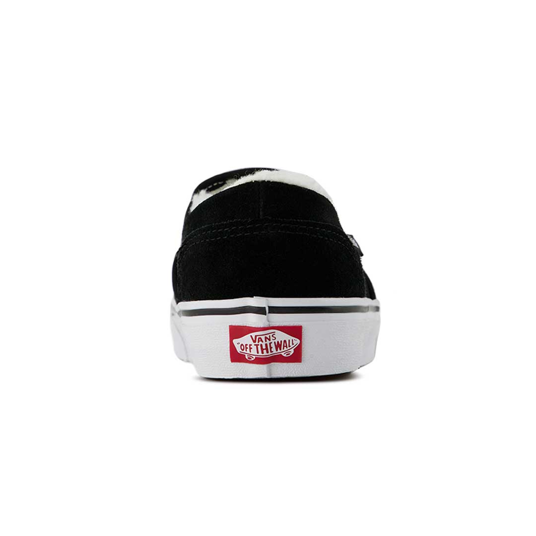 Black suede vans womens best sale