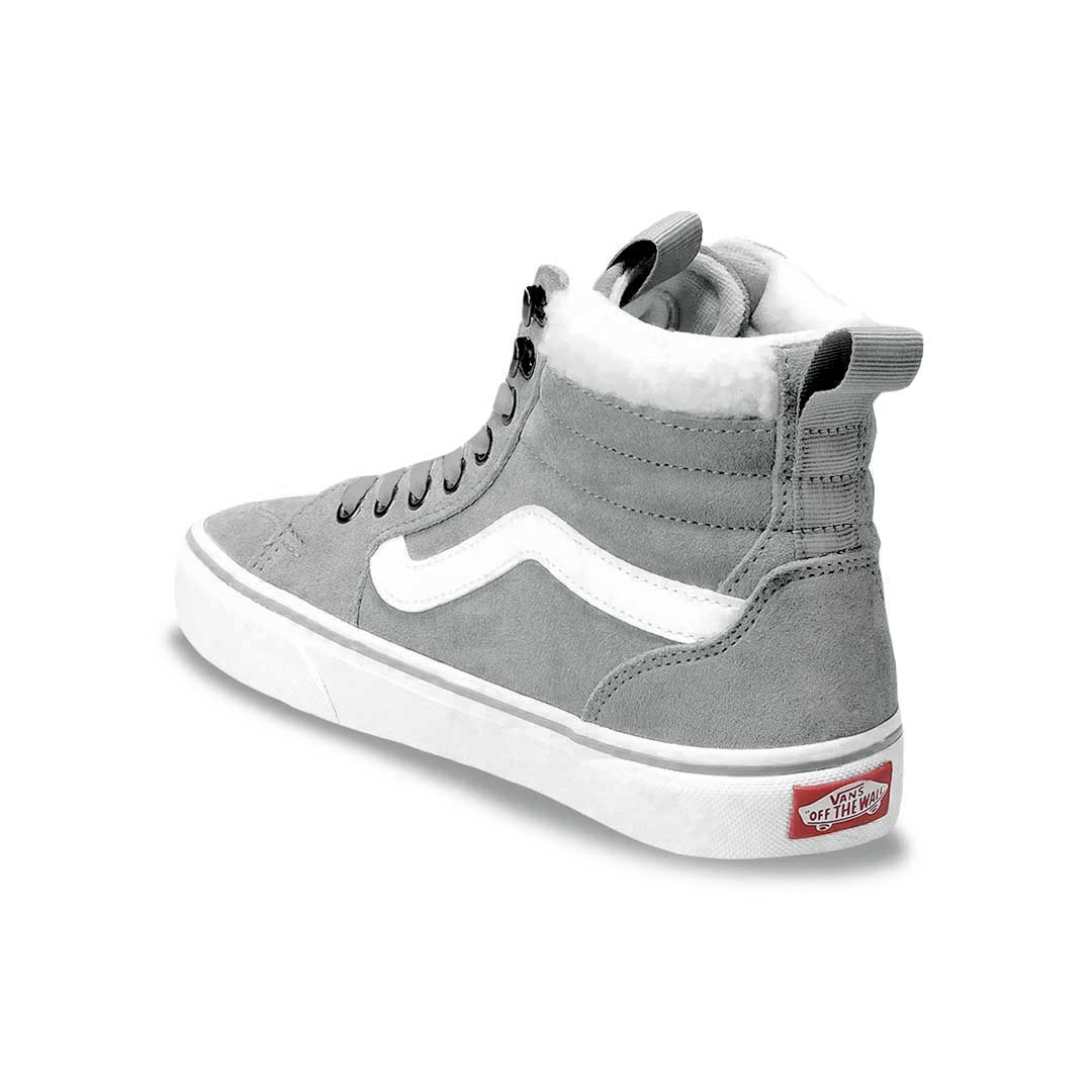 Vans Women s Filmore High Top Shoes 5HYVU0V Gry Wht W5.5