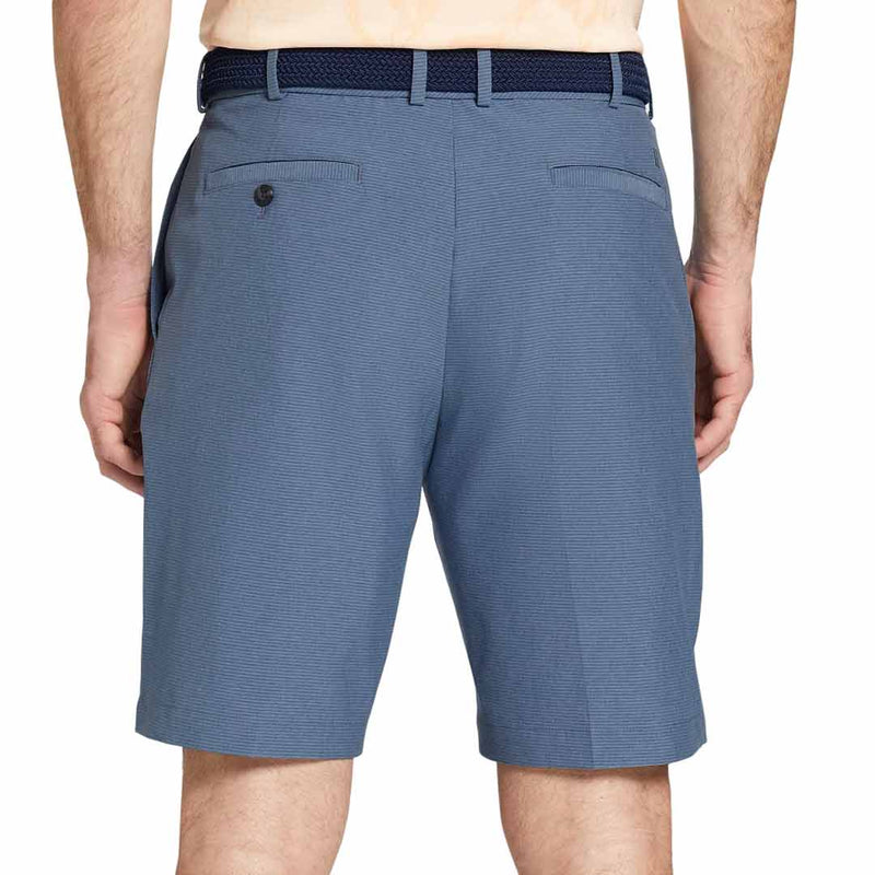 Walter Hagen - Men's Plain Micro Lines Shorts (MGA14175 410)