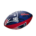 Wilson – Ballon de football junior des Patriots de la Nouvelle-Angleterre (WTF1534NE) 