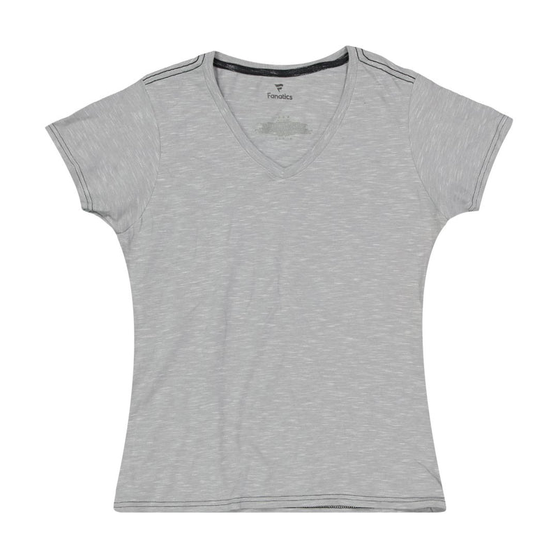 Women's Short Sleeve V-Neck T-Shirt (FANATICS0423-W-SSVENECK-GRY)