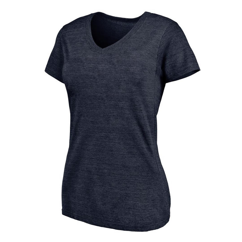 Women's Short Sleeve V-Neck T-Shirt (FANATICS4023-W-SSVNECK-NVY)