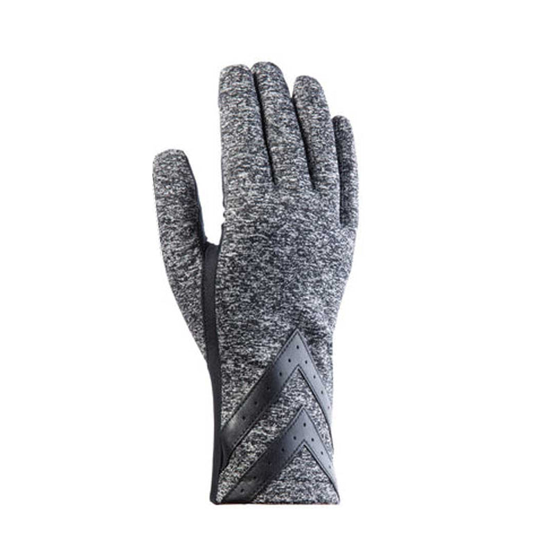 Isotoner - Women's Smartouch Spandex Gloves (3H119 BLKCHAR)