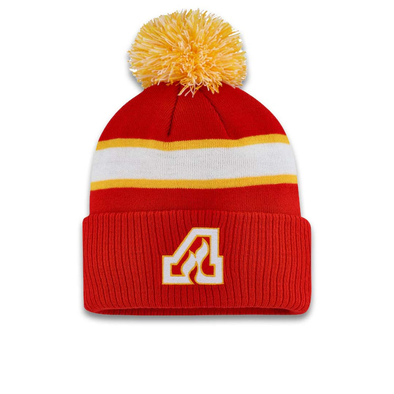 adidas - Atlanta Flames Cuffed Knit Pom Beanie (HZ8570)