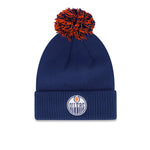 adidas - Edmonton Oilers Cuffed Knit Pom Beanie (IP7400)