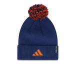 adidas - Edmonton Oilers Cuffed Knit Pom Beanie (IP7400)