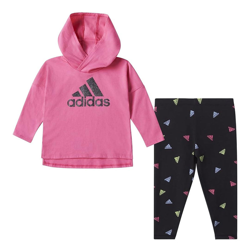 adidas - Girls' Fusion Hoodie & Tights Set (IQ6319)