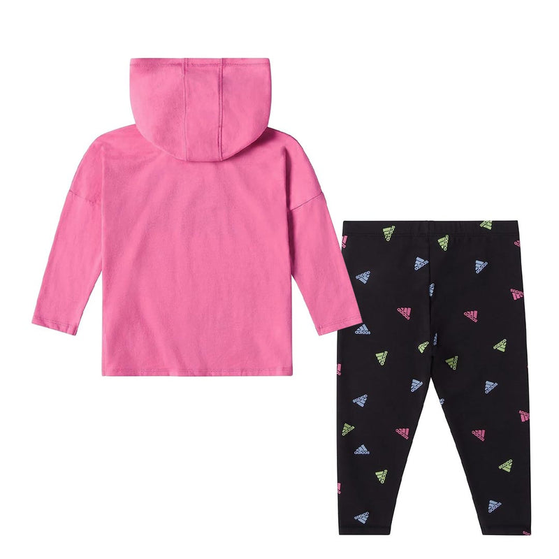 adidas - Girls' Fusion Hoodie & Tights Set (IQ6319)