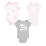 adidas - Girls' (Infant) Essentials 3 pack Bodysuit (GB9621)