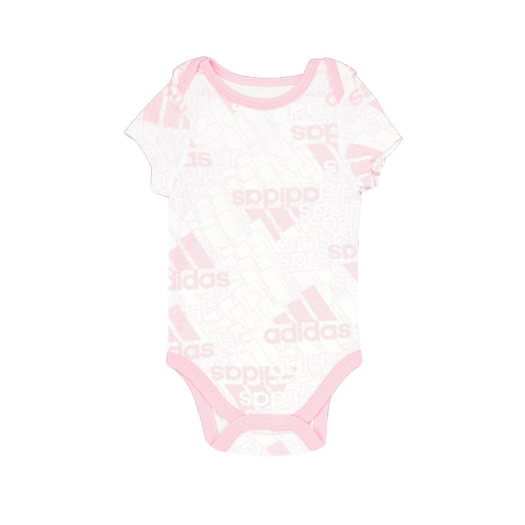 adidas - Girls' (Infant) Essentials 3 pack Bodysuit (GB9621)