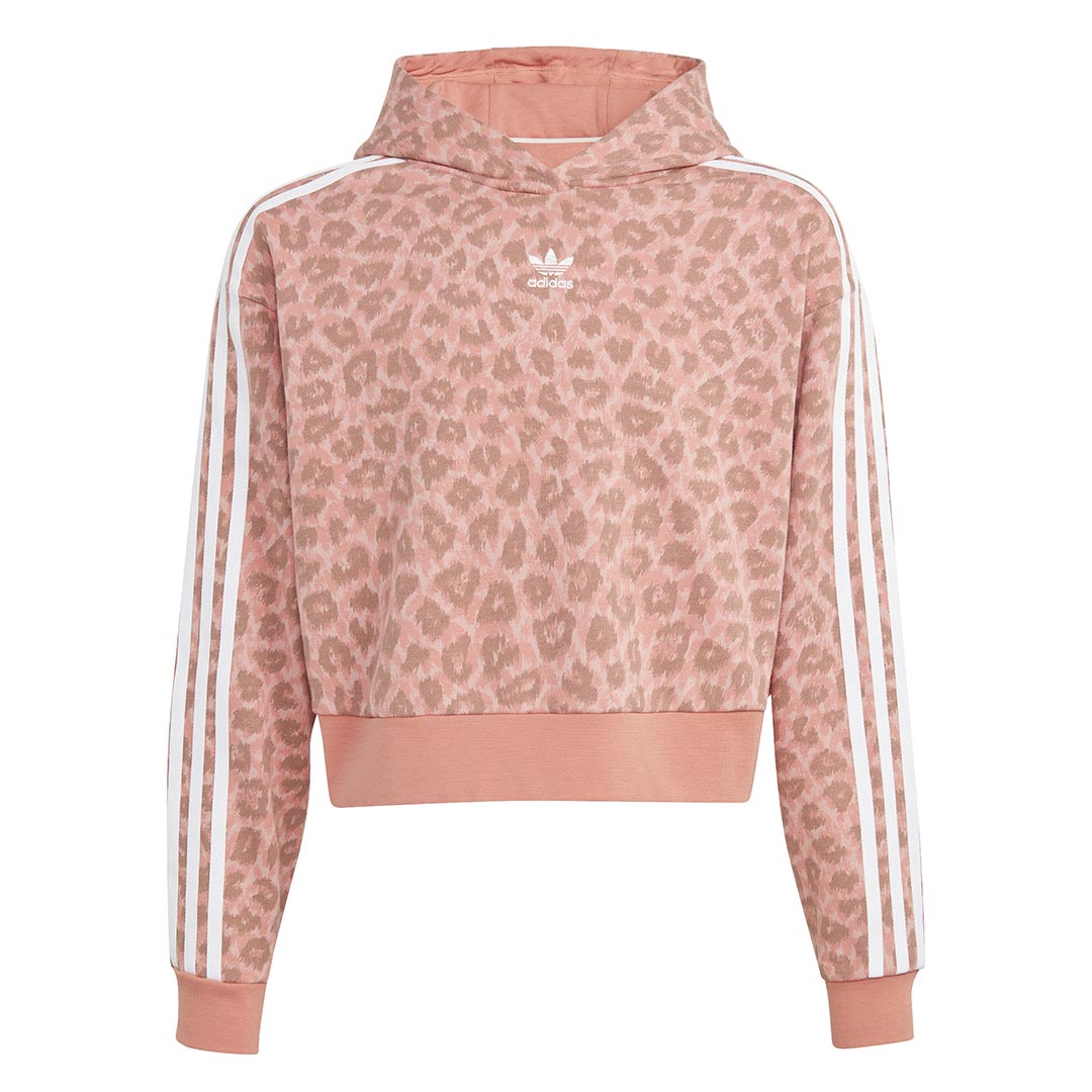 Girls adidas cropped hoodie best sale