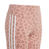 adidas - Girls' (Junior) Animal All Over Print High Waisted Leggings (IJ0757)