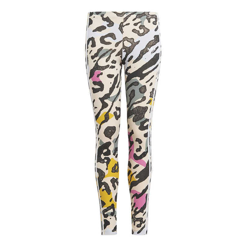 adidas - Girls' (Junior) Animal Print Leggings (IB8604)