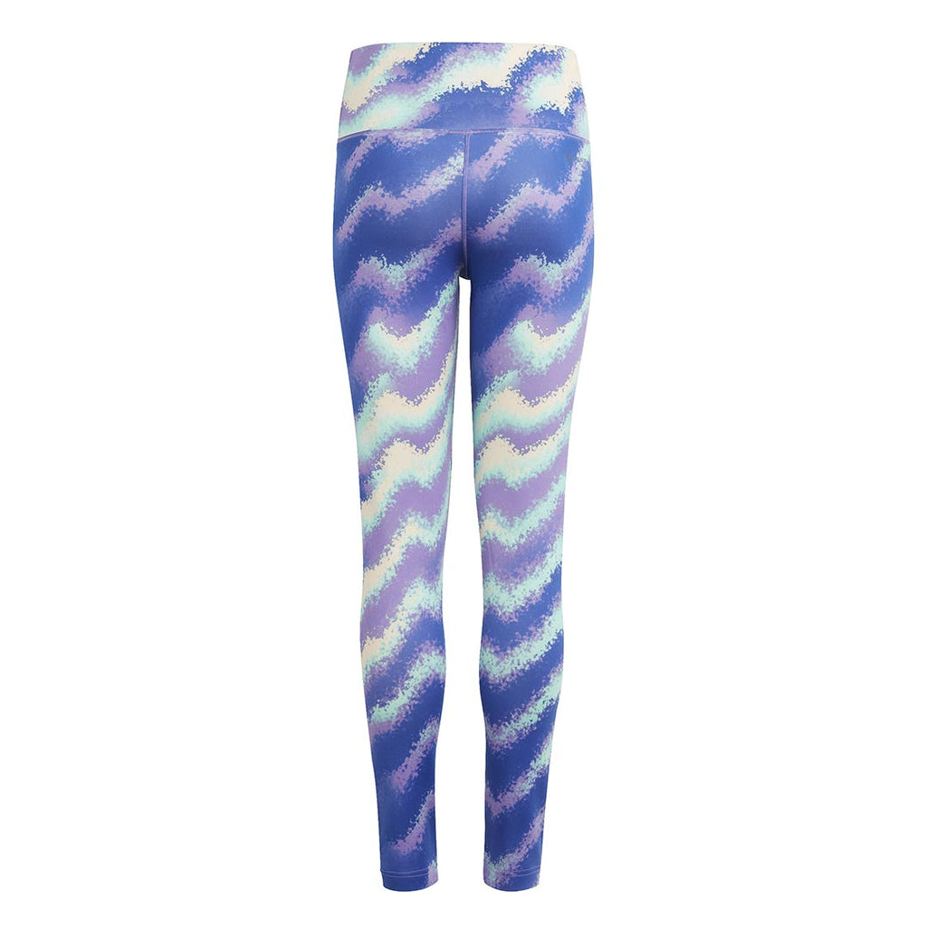 adidas - Girls' (Junior) Dance AEROREADY High Waist Printed Tights (HR5813)