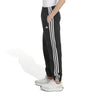 adidas - Girls' (Junior) Elastic Waistband 3 Stripe Cotton Fleece Pant (IQ6048)