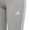 adidas - Girls' (Junior)) Essentials 3 Stripes Cotton Tights (IC3624)