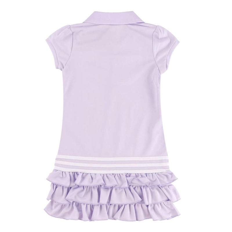 adidas - Robe polo à manches courtes pour fille (petite fille) (GB9578) 