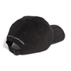 adidas - Kids' (Junior) Black Corduroy Low Dad Cap (IB2664)